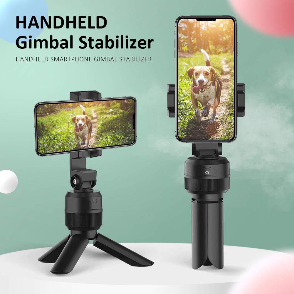 Handheld Smartphone Gimbal Stabilizer Mobile Phone Clip Holder For Youtuber Video Vlog Blogger Face Tracking 360 Degree Rotation