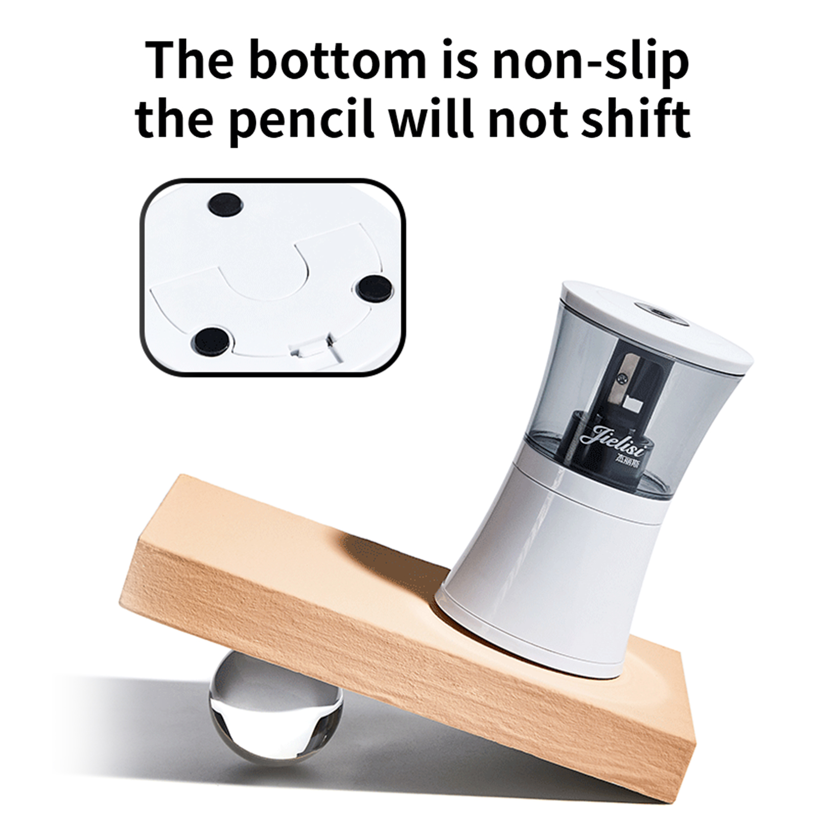 Draagbare Elektrische Puntenslijper Snelle Sharpern Usb Opladen Puntenslijper Voor 6.5-8Mm Potloden Voor Home Office School