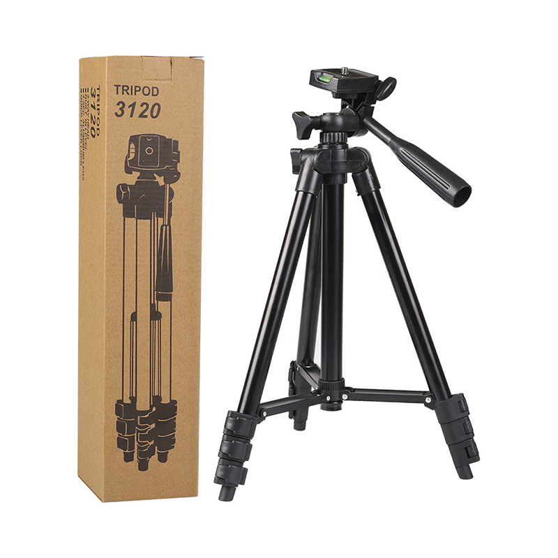 3120 Universal Phone Tablet Tripod Video Live Folding Telescopic Tripod Desktop Phone Selfie Outdoor Photography Camera Bracket