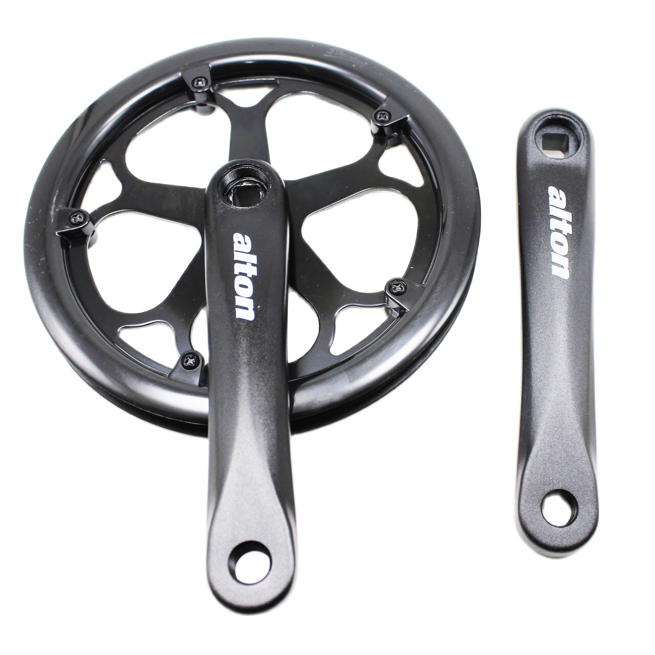 Racefiets crankstel 48t 170mm opvouwbare fiets crankstel single speed kettingblad fiets kettingblad tandwiel fietsaccessoires