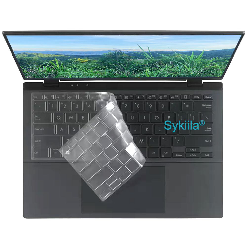 Tastaturabdeckung für ASUS Zenbook 14 OLED kippen Profi UX3406 UX3405 UX3404 hoch3404 UX6404 Q420 UX5401 Silikon-Schutzhülle