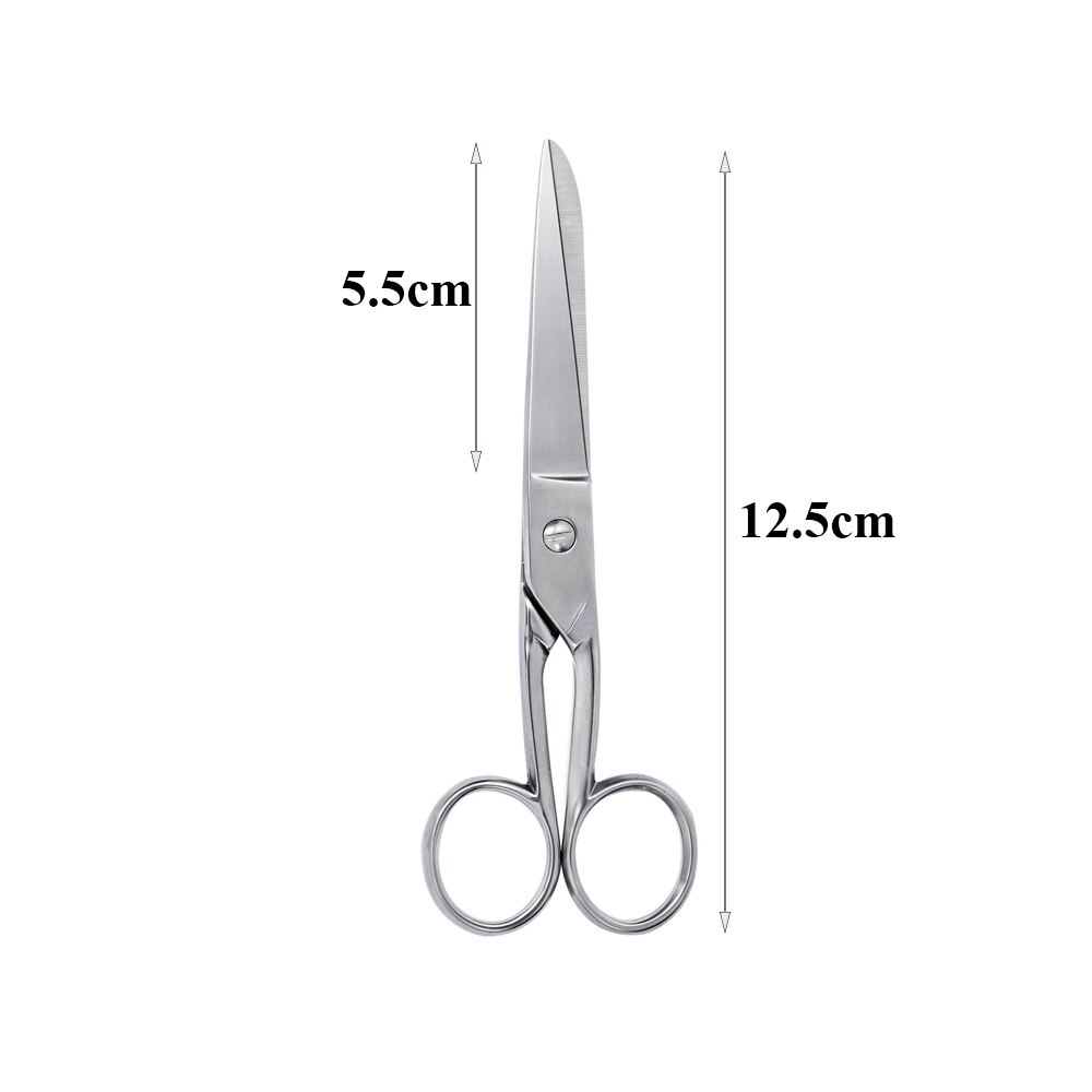Cross StitchSteel Scissors for Fabric Cutter Craft Tailor's Scissors Embroidery Sewing Scissor Tool Cuts DIY Craft: 12.5cm