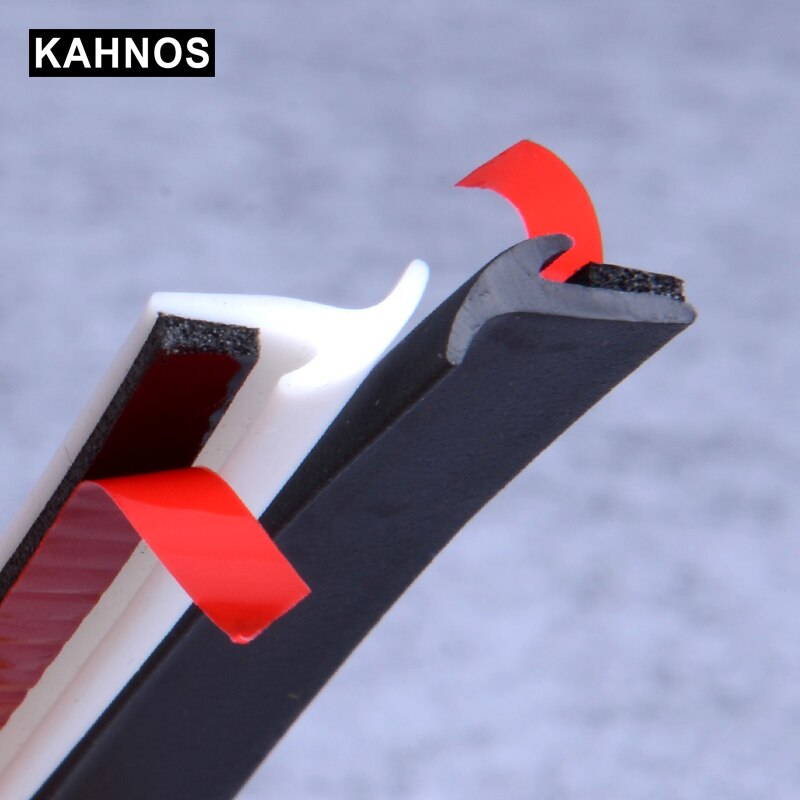 Universale auto di Tenuta in Gomma Striscia Inclinato T-Tipo di auto di Gomma Guarnizione della Porta Guarnizione Bordo Sigillante per auto