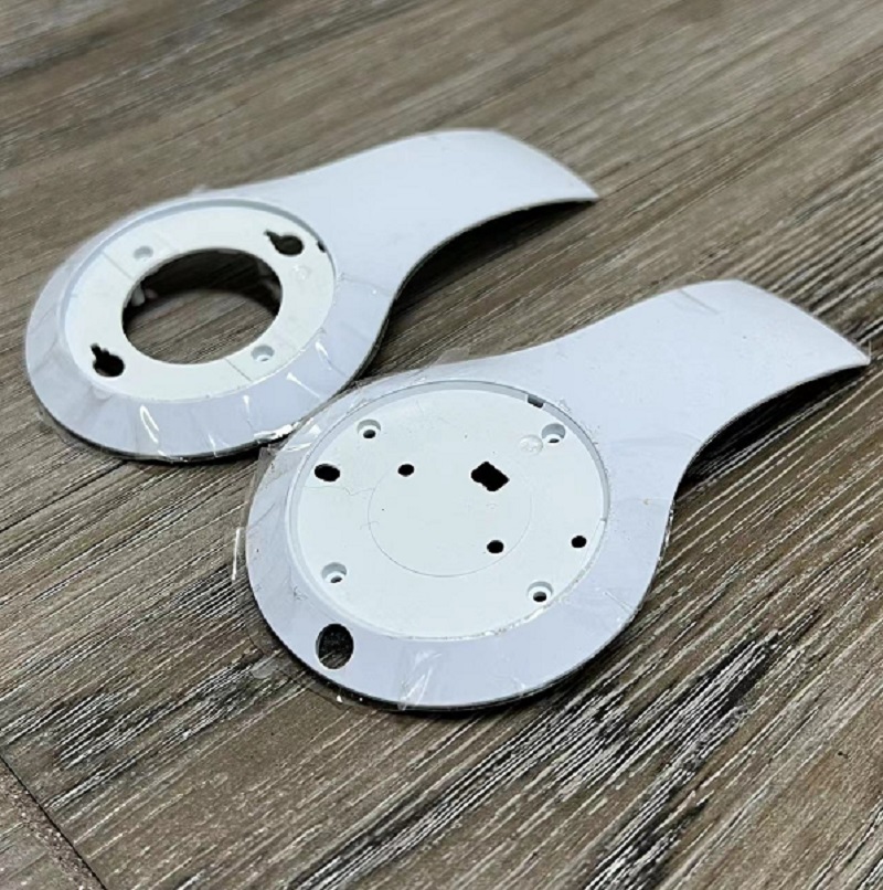 Originele Reparatie Reserve Plastic Onderdelen Voor Beats Studio 3 Koptelefoon Buiten Paneel Binnen Paneel Studio3 Headset Buitenste/Binnenste Deel: WHITE
