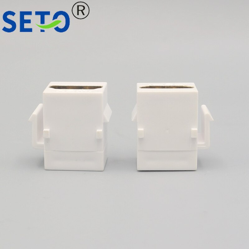 SeTo HDMI Clasp type Module Free Welding Connector Keystone For Wall Plate Socket
