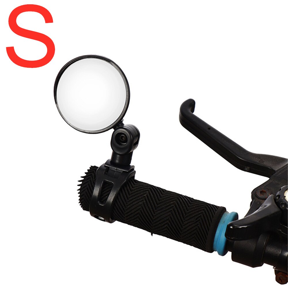 Bicycle Rearview Handlebar Mirrors Mountain Bike Cycling Rear View Mirror Wide Angle 360 Degree Rotate Mirror Bicycle Accessory: Small Round
