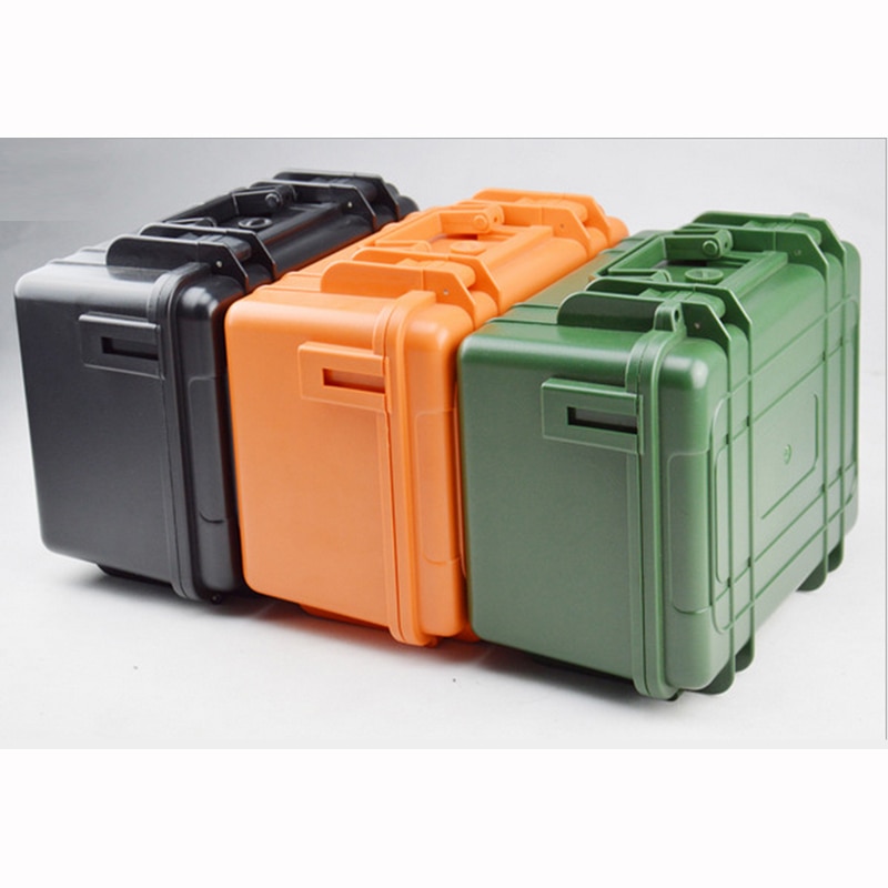 ABS Tool case toolbox Impact resistant sealed waterproof equipment camera case with pre-cut foam free 280X230X155MM