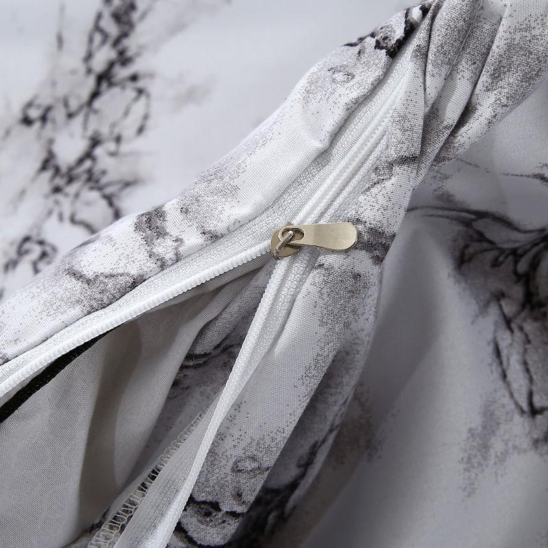 Juego de funda de edredn para cama de matrimonio, incluye una funda de edredn, dos fundas de almohada, 3 uds.