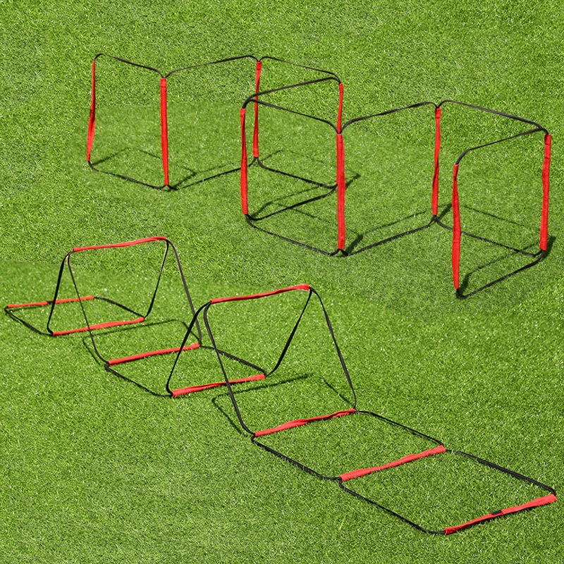 Échelle d'entraînement à vitesse fixe/pliante, échelle de saut en Velcro, entraînement sur les marches, échelle d'entraînement de Football et de basket-ball, peut être épissé à volonté