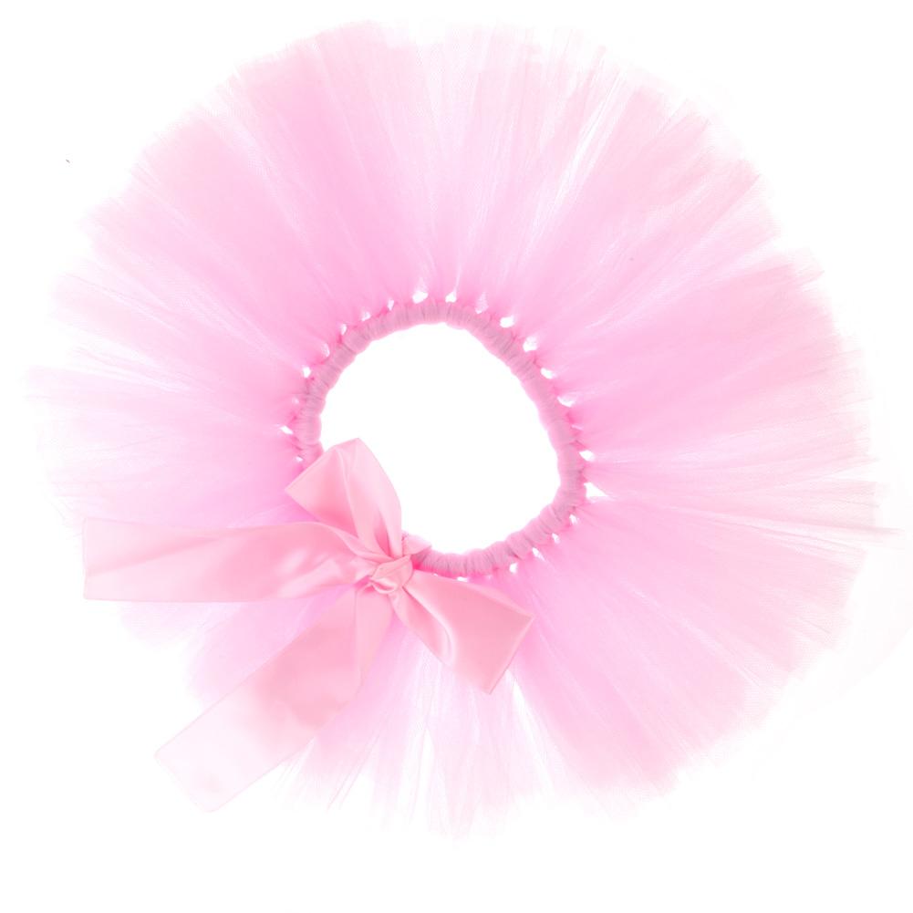 2pcs/set Cute Baby Girls Flower Hairband Bowknot Tutu Skirt Infant Girls Photo Props Photography Accessories