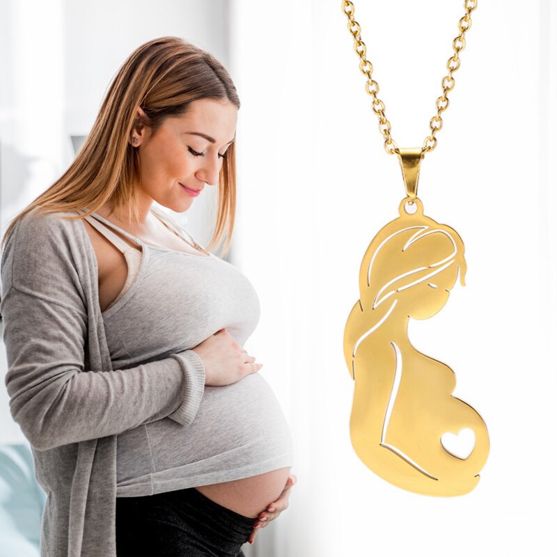 Collar Llamador De Ángeles Para Embarazadas - Colgante Flor Con Campanita, Cadena 76 Cm + Cordón 114 Cm