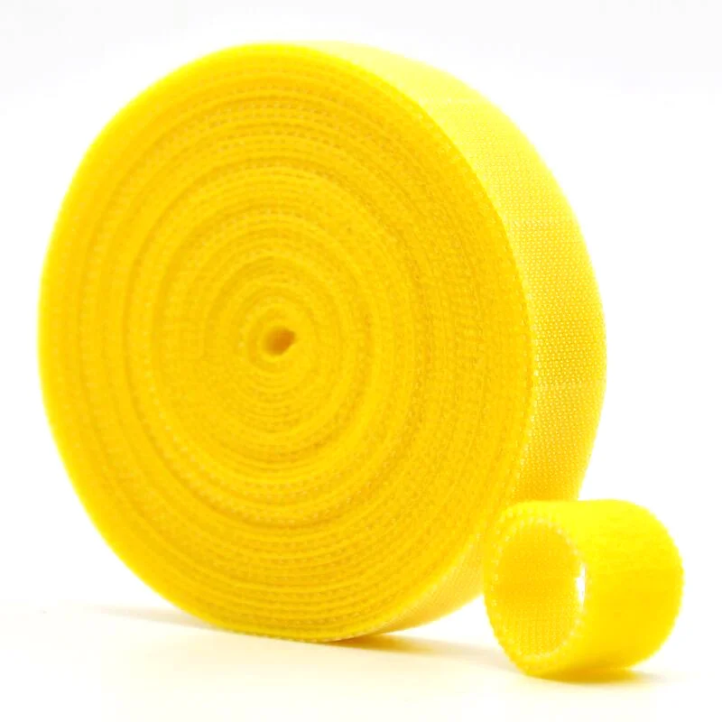 5M/Roll Reusable Fastening Tape Cable Ties Double Side Adhesive Hook and loop Strips Cable Management Tape 10/15/20/30/38/50mm: 20mm / Antique Zinc