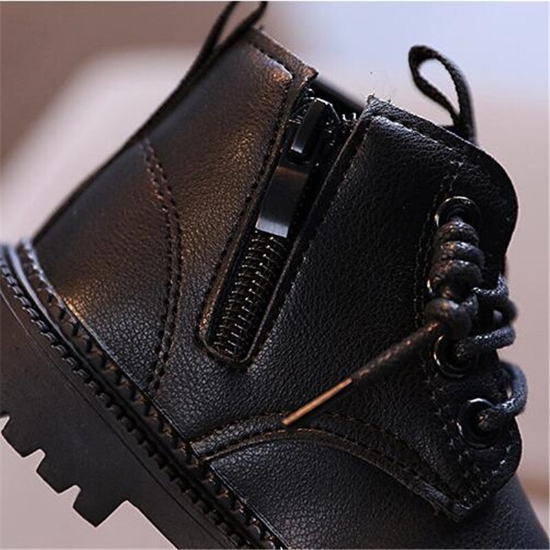 Bottes Martin à la pour enfants, chaussures de , pour garçons et filles, collection automne-hiver