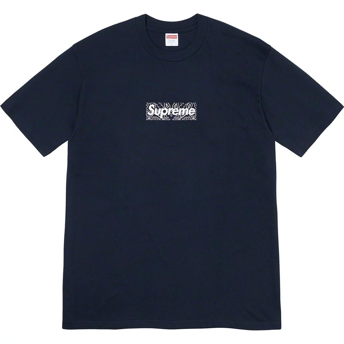19FW Bandana Box Tee Bogo Korte Mouw T-shirt Mannen Vrouwen Tee