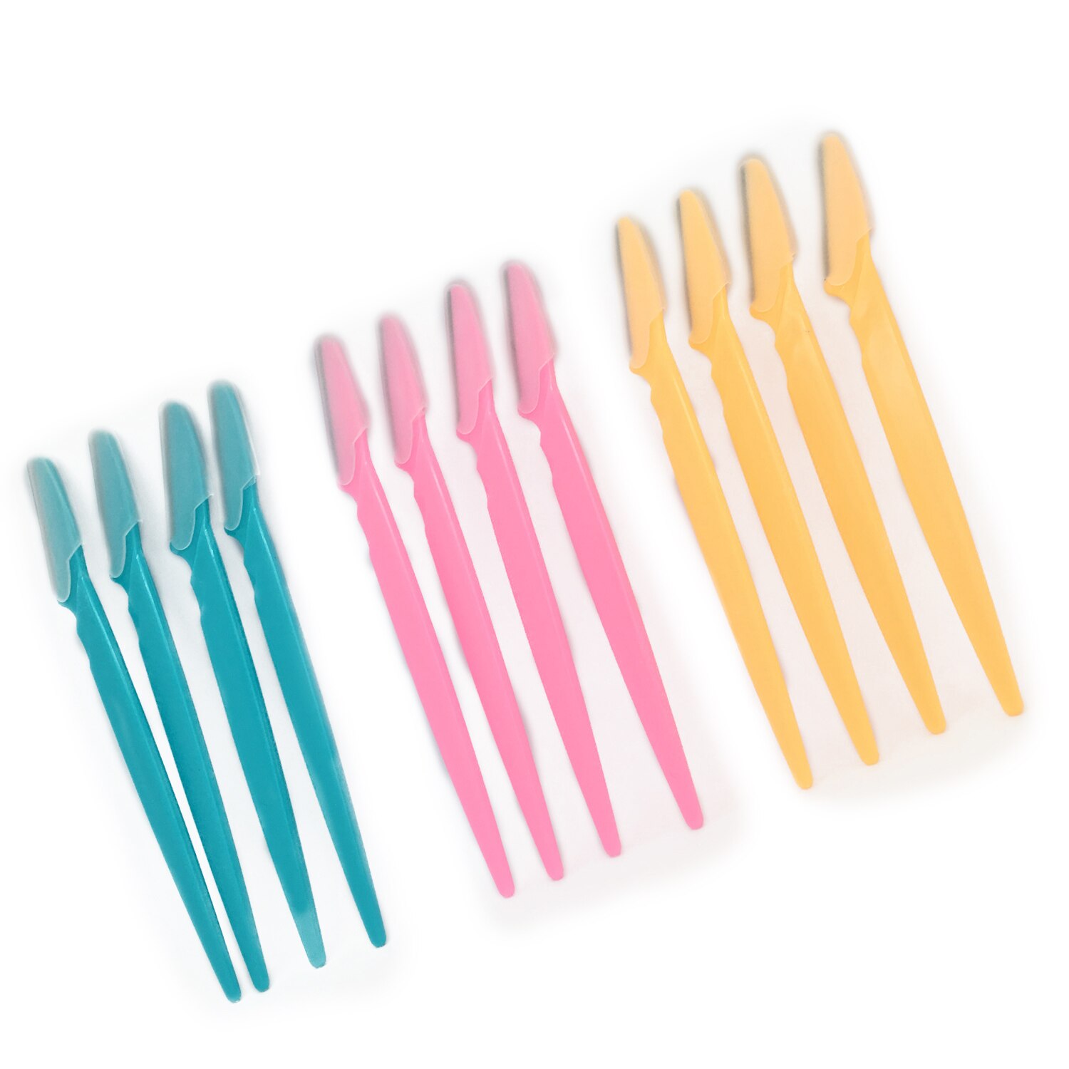 3Pcs Eyebrow Brow Razor Dermaplaning Painless Portable Facial Shaper Tool UK