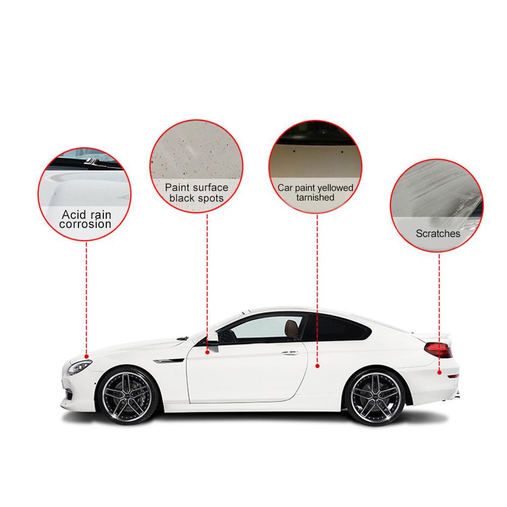 White Car Special Wax Anti-oxidation Paint Polish Maintenance Wax Car Wash Wax Auto Polish Maintenance Wax