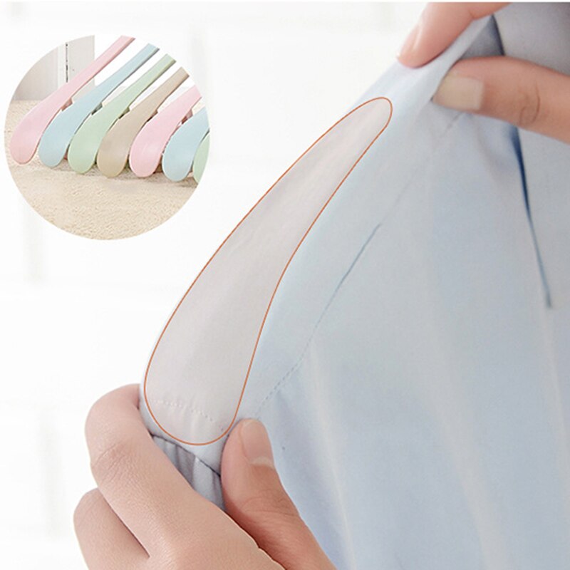 MICCK 5pcs/lot Plastic Portable Clothes Hanger Indoor Clothes Airer No Slip Hangers For Skirts Panty Socks Underwear Rack Stand