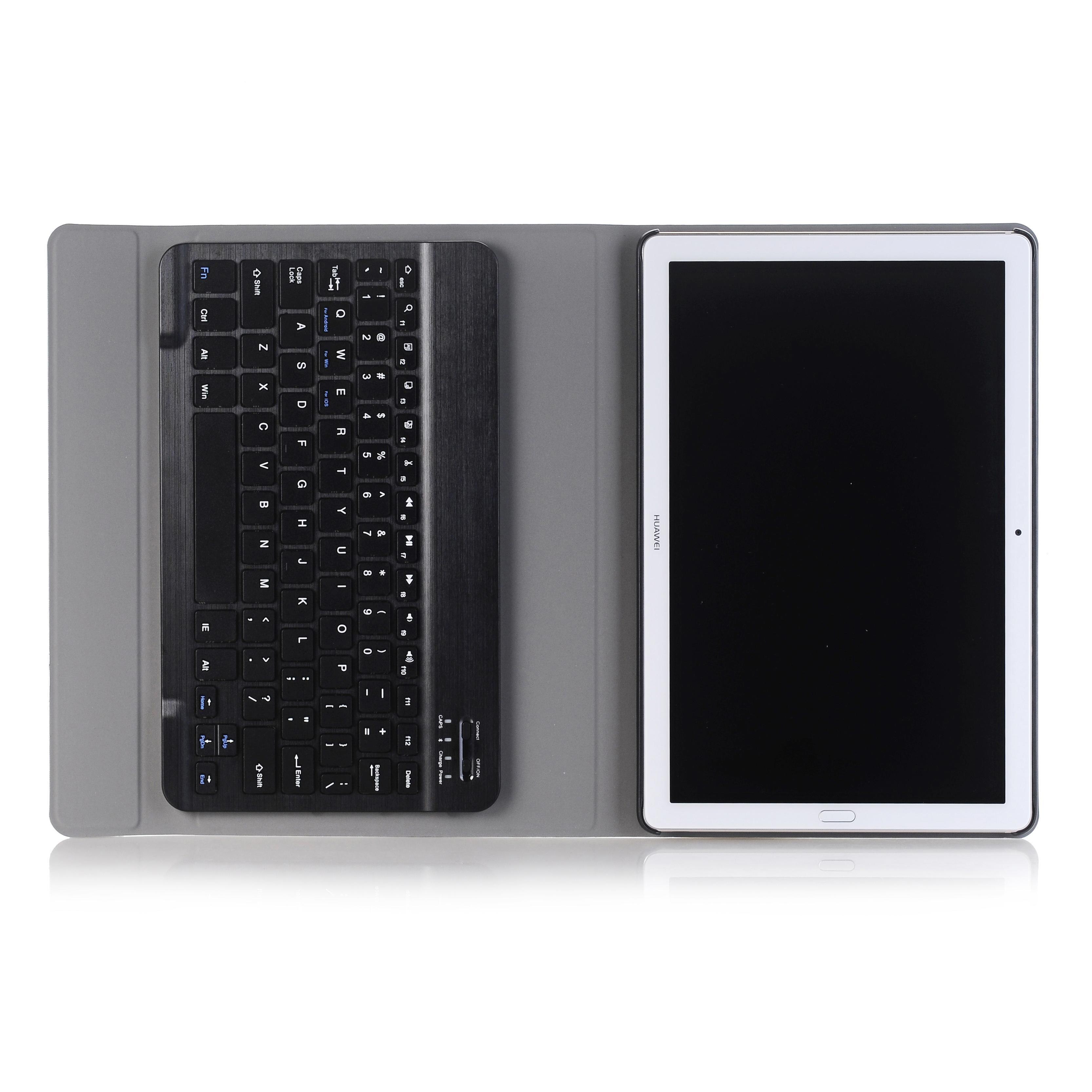 Pokrowiec na Huawei Matepad 10.4 ''BAH3-AL00 W09/Honor V6 10.4/Pad Pro 10.8 'zdejmowana klawiatura WiFi Bluetooth skórzana osłona + rysik