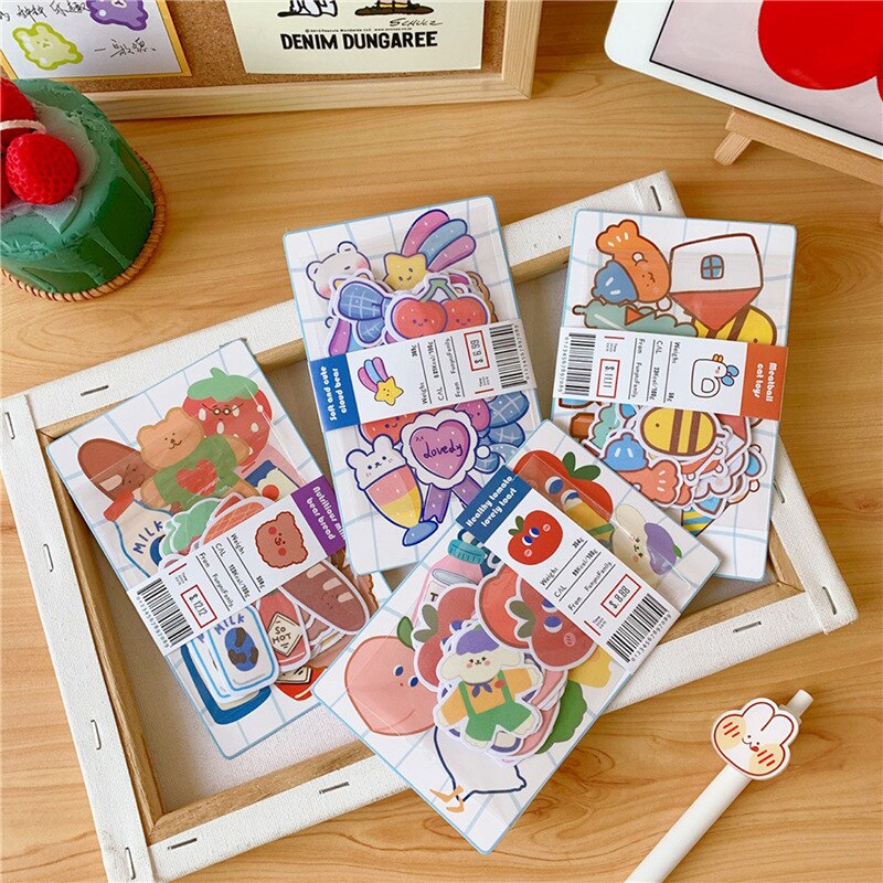 Computer Stickers Kawaii Dagboek Versieren Sticker Kinderen Leuke Sticker Met