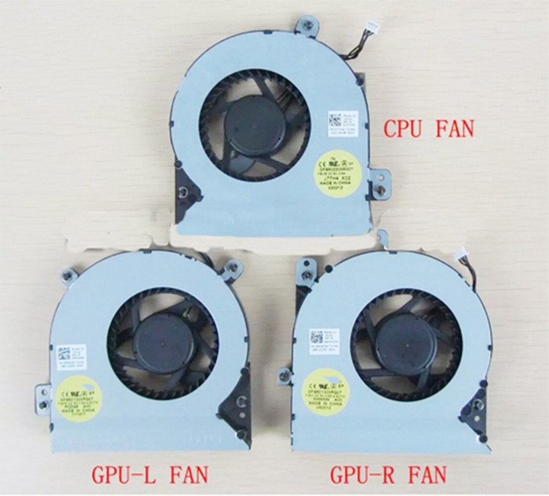 Refroidisseur de cpu pour DELL Alienware M18X R2, ventilateur de refroidissement, FA5V 0PODG8 0RTRCG FA5U FA5W, original