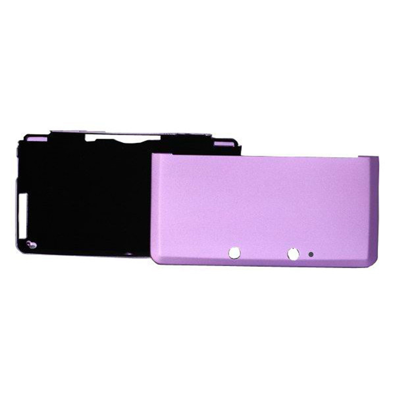 Custodia protettiva in metallo duro antiurto rosa per Console Nintendo 3DS