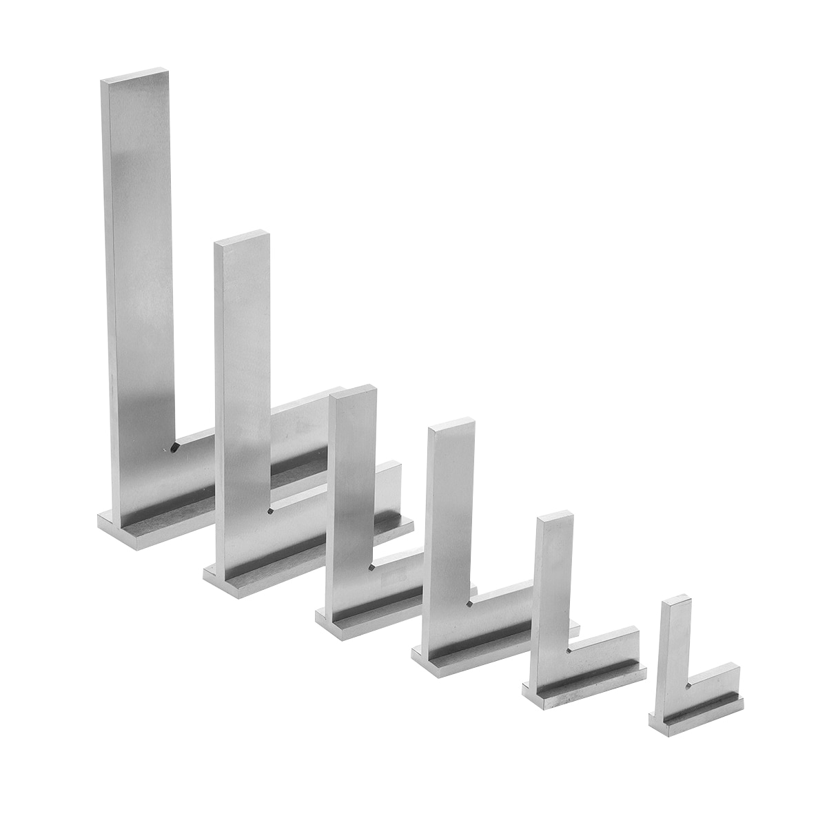 DNI875/2 Machinist Square 90 Degree Precision Angle Gauge Corner Ruler Right Angle Engineer Set Wide Base Measuring Tool