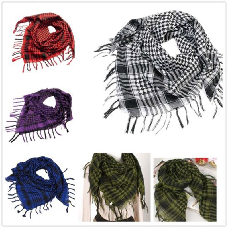 Scarves Women Men Unisex Arab Shemagh Keffiyeh Scarf Palestine Shawl Wrap Scarves /BY