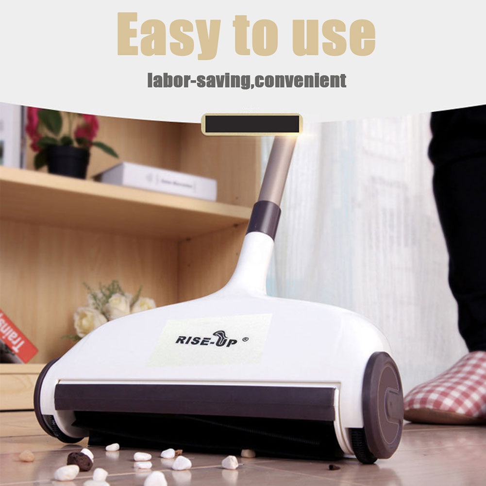 Dust Removal Hair Floor Cleaning Carpet Household Handheld Sweeper Cordless Broom Anti Scratch Mop Multifunction Water Absorb
