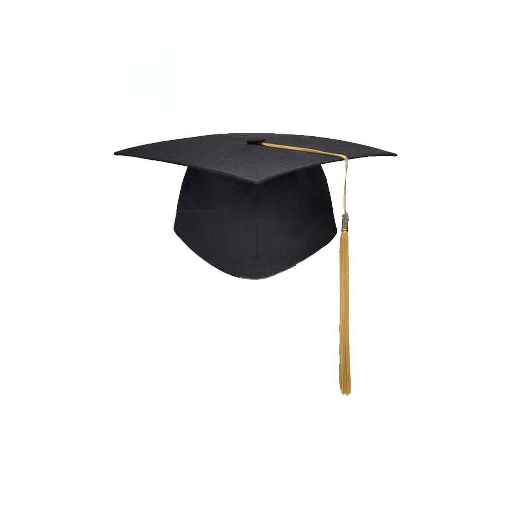 School Afstuderen Partij Kwasten Cap Baret University Bachelors Master Arts Academische Hoed Zwarte Mortel Board