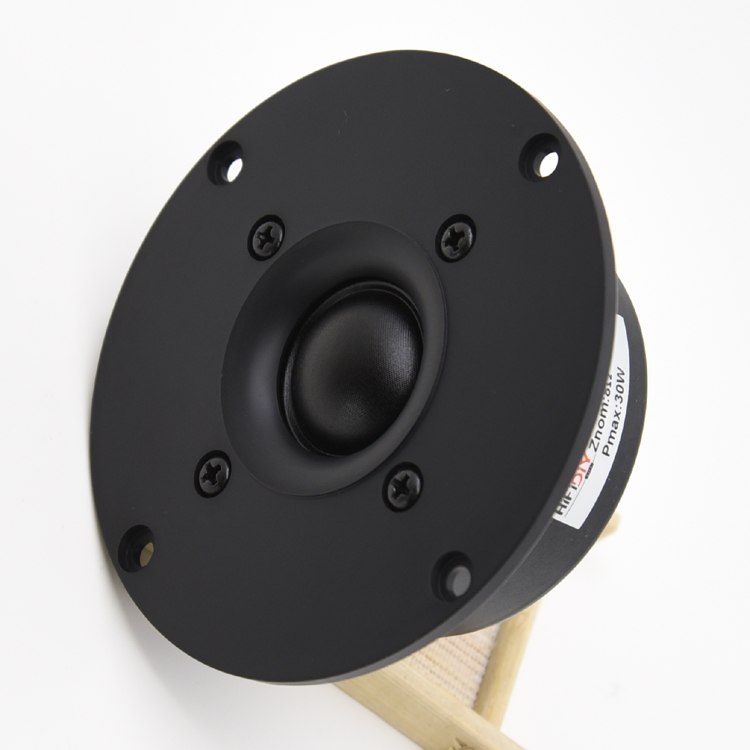 HIFIDIY LIVE hifi 4 inch Tweeter Luidspreker zwarte Zijde membraan 8 OHM 30 w plastic 103mm Treble Luidspreker b1-103S