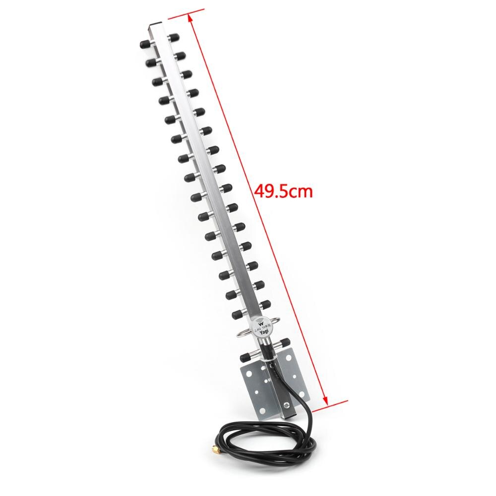 Antenna Artudatech RP SMA 2.4GHz Yagi rp-sma 2 4 25dbi Wireless WLAN WiFi per Modem PCI Card Router