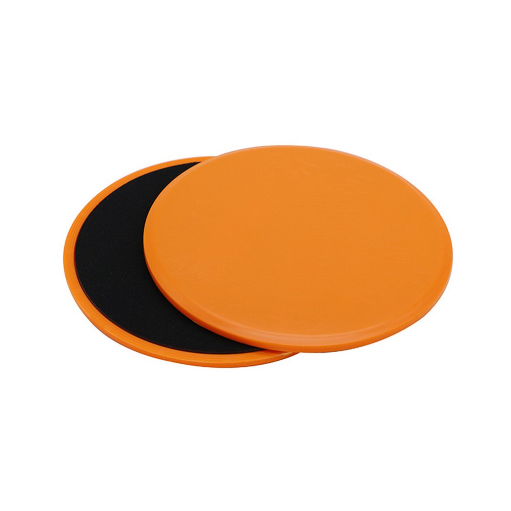 Sliding Disc Abdominal Muscle Training Limb Strength Coordination Exercise Ability Rapid Fitness Sliding Pad Yoga Sliding Disc: Yellow
