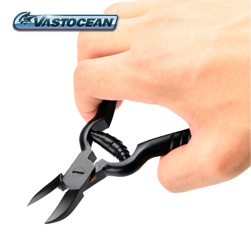 VASTOCEAN Aquarium Coral SPS Scissors Stainless Steel Fish Reef Tank Tools Coral Clamp Black SPS Coral Bone Cutter