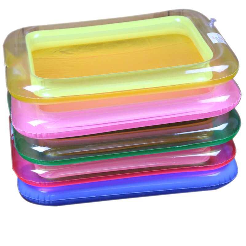 Indoor Magie Spelen Opblaasbare Zandbak Speelgoed Zand Lade Accessoires Kinderen Speelgoed Mars Ruimte Lade Accessoires Plastic Mobiele Tafel