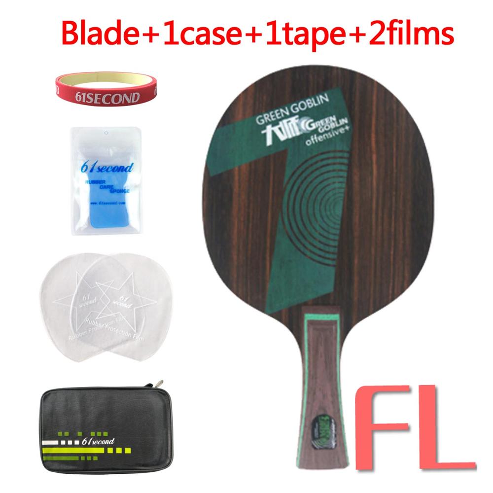 Friendship 729 Master series table tennis racket Green goblin 5/7 Ebony ebony 5 7 OFFENSIVE attack: 7 FL with FM 1case