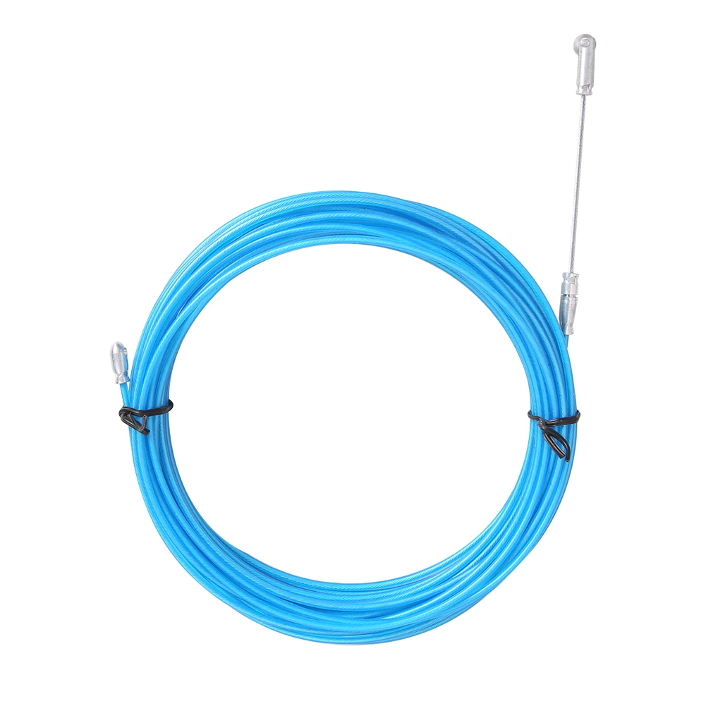 Wire Cable Puller Through Wall Wire Threader Electrical Fish Tape Puller Extractor Guide Device Fastener Cable Pulling Tool: WHITE