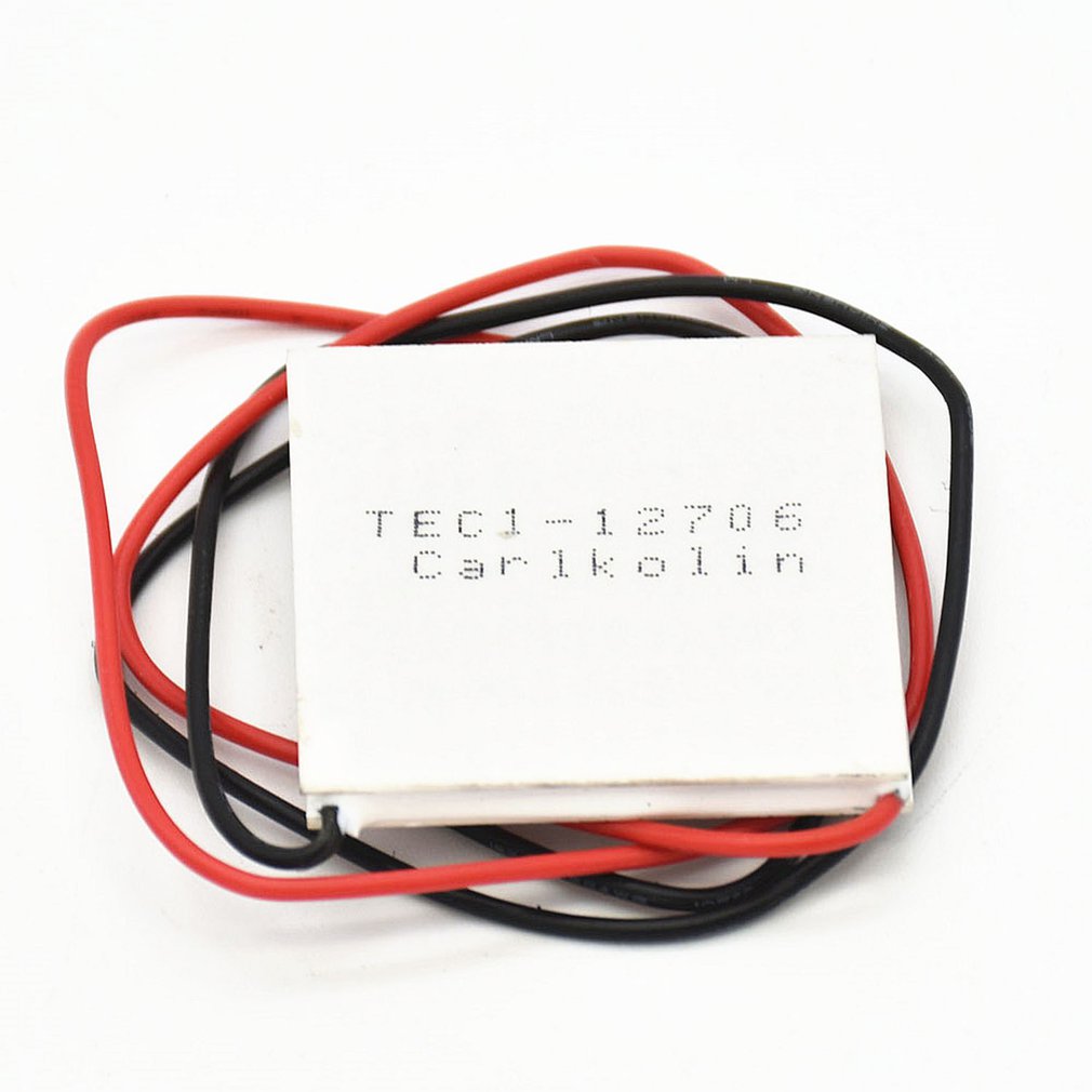 DC 12V 60W TEC1-12706 ventilador termoeléctrico Peltier sistema de refrigeración DIY Kit Semiconductor aplicaciones de refrigeración