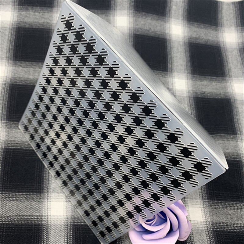 Square grid background background DIY Plastic Embossing Folders for DIY Scrapbooking Paper Craft/Card Making Decoration Supplies
