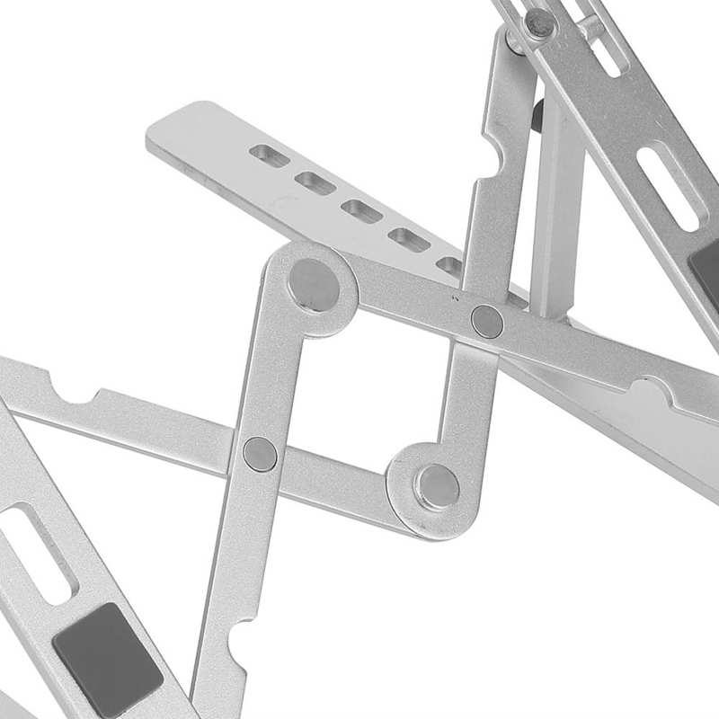 Adjustable Foldable Laptop Stand Aluminum Alloy Non-slip Computer Table Notebook Desk Cooling Holder