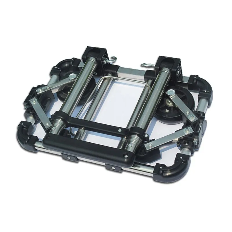 Equipaje de acero inoxidable plegable completo, capacidad de carga de 30kg, equipaje, maleta con ruedas fácil de llevar, mochilas escolares, carritos de compras
