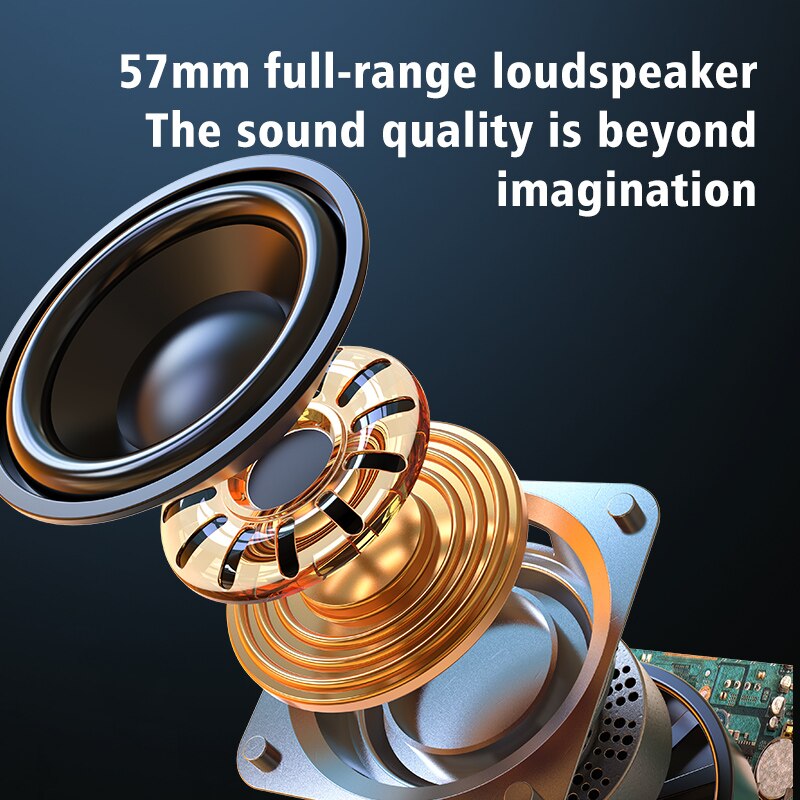 Smalody Retro Bluetooth-luidspreker, 50W Draagbare Houten Draadloze Luidspreker 12 Uur Speeltijd Krachtige Bas Tf Kaart Bruin