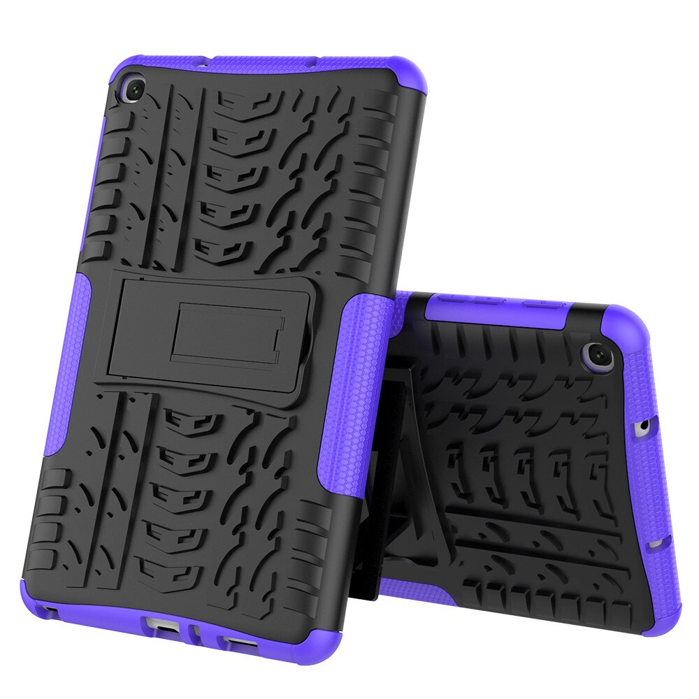 Robuuste Hybrid Case Stand Cover Voor Samsung Galaxy Tab Een 8.0 T295 T290 Terug Beschermende Shell Shockproof: PP