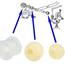 3pcs Gear Linkage Selector Bush Kit Shift Rod Repair For T4 MK4 Transporter High Materials