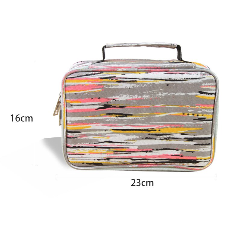 Mini 72 Holes School Pencil Case for Girls Boys Penal Pencilcase Kawaii Canvas Big Pen Box Stationery Kit Large Cartriage Bag