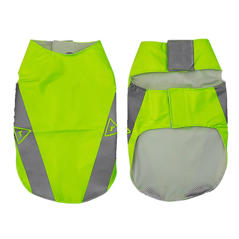 Reflective Dog Vest Clothes Night High Visibility Puppy Safety Waterproof Costumes Medium Large Dogs Outdoor Rescue Work Clothes