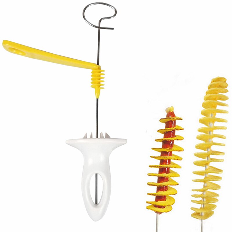 Slicer Aardappel Shredder Gebakken Aardappelen Cozinha Koken Gereedschap Keuken Gadgets Keuken Accessoires Tornado Aardappel Spiraal Snijder