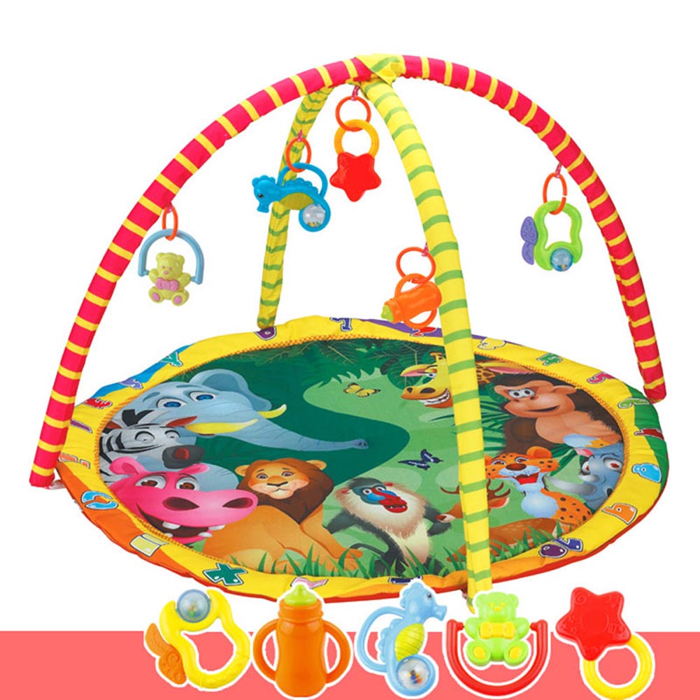 Kids Kinderen Baby Fitness Rek Spel Deken Kruipen Tapijt Mat Gym Speelgoed Intellectuele Ontwikkeling EIG88: style D