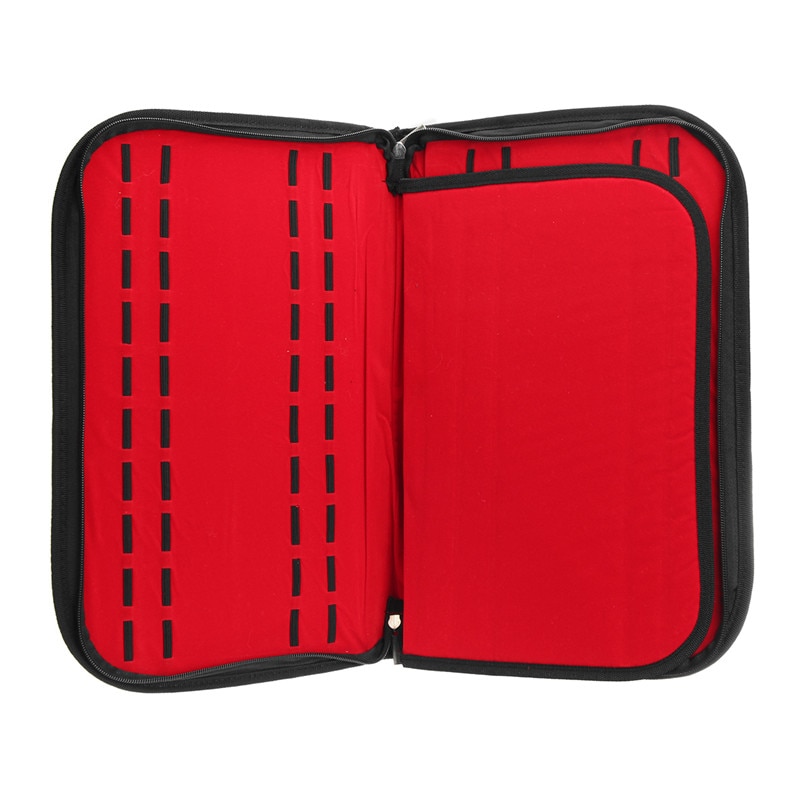 Caja de reloj de cuero con cremallera, caja de almacenamiento de exhibición de reloj de pulsera de terciopelo, bandeja, organizador de estante de embalaje de joyería de viaje, 20 ranuras/rejillas