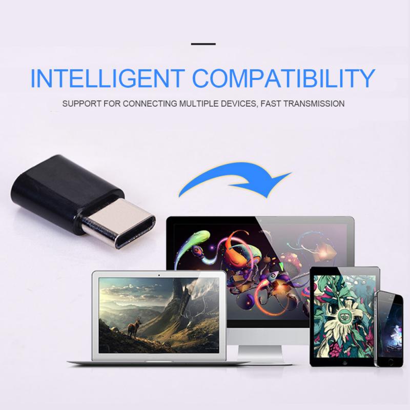 Mobile Phone Adapters OTG Android Type-c To Micro USB Adapter Type-c Interface Mobile Phone Data Line Charging Converter