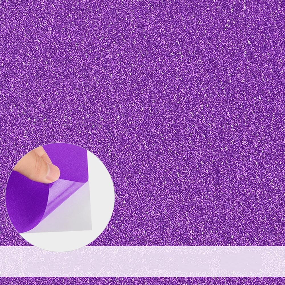 10pcs/set A4 Manual Bright Thick Kids DIY Embossed Paper Self Adhesive Decorating Glitter Sheets Crafts Powder Kindergarten